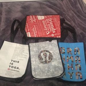 3 rare and 1 classic lulu tote